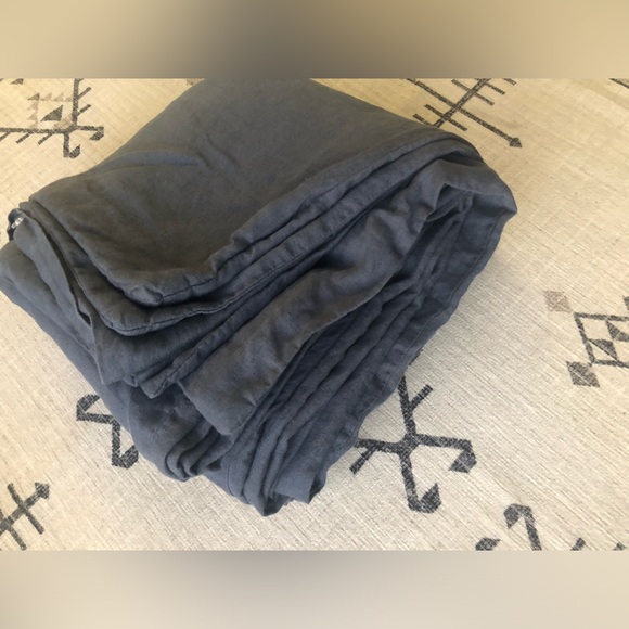 CITIZENARY STONEWASHED LINEN DUVET COVER - Picture 8 of 10